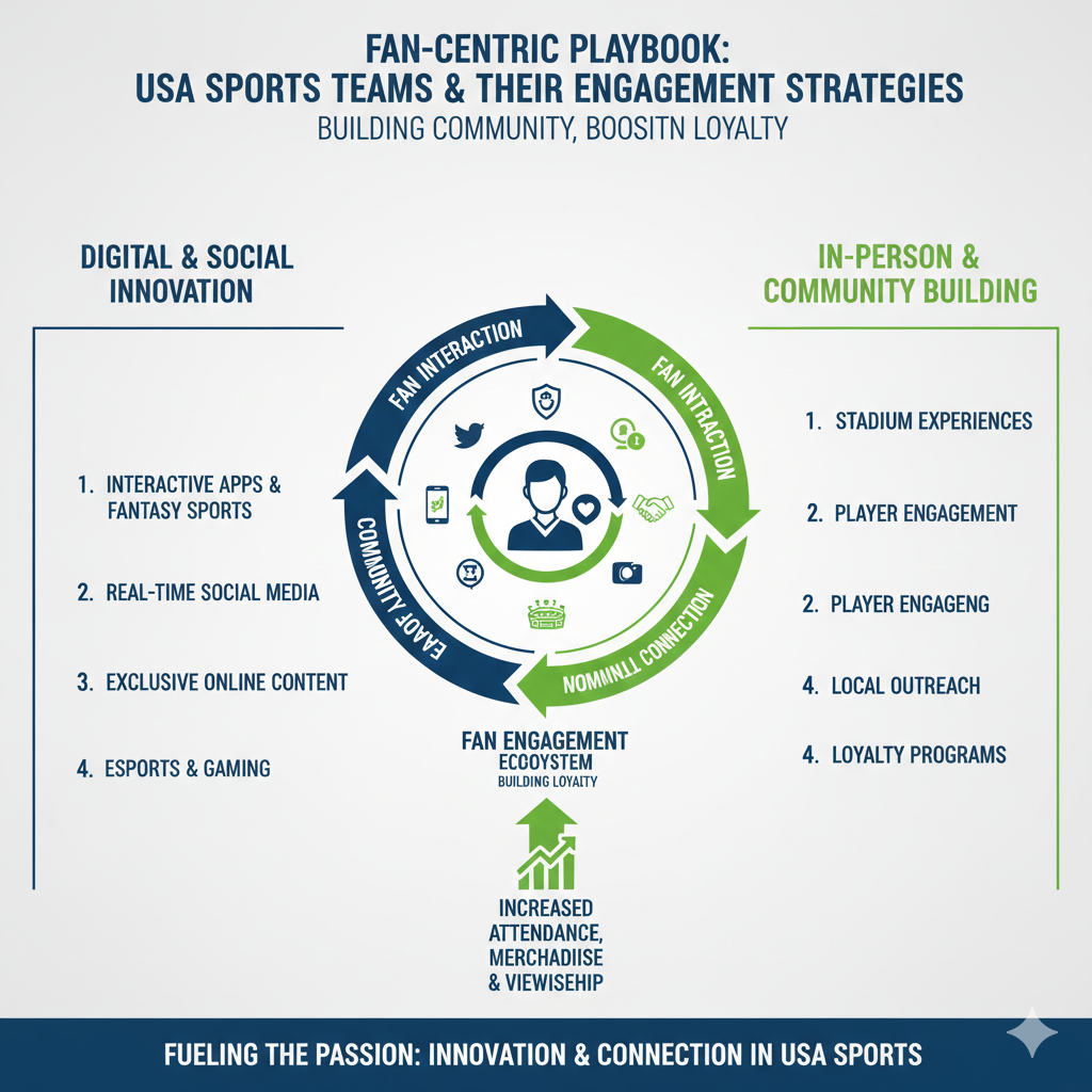 Fan Engagement Strategies Used by Sports Teams USA