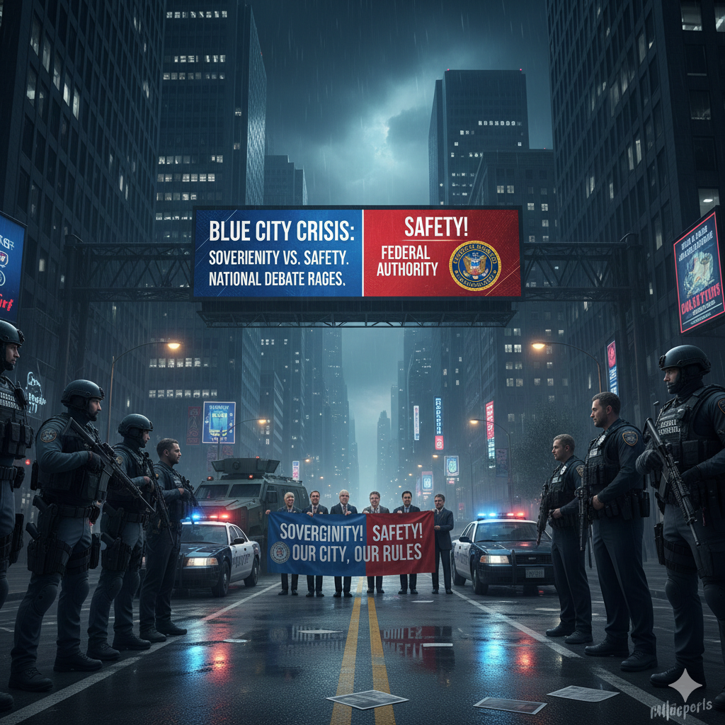 Sovereignty vs. Safety: The Bitter Battle Over Federal Agents in Blue Cities