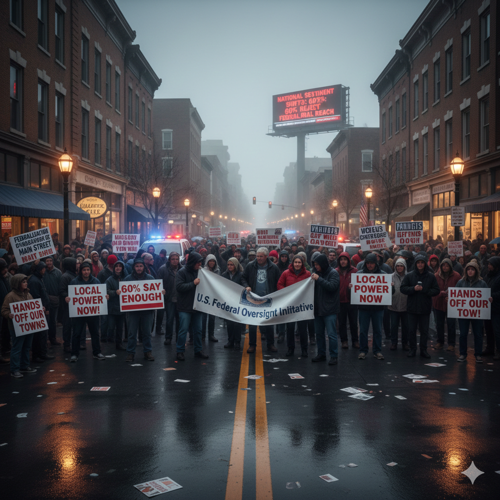 The Federalization of Main Street: Why 60% of Americans are Saying “Enough”