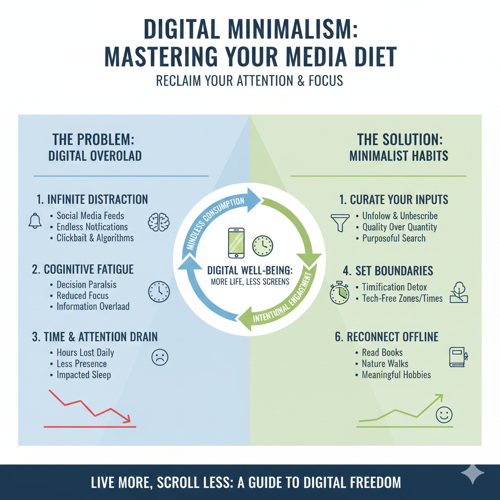 Digital Minimalism: How to Master Your Media Diet