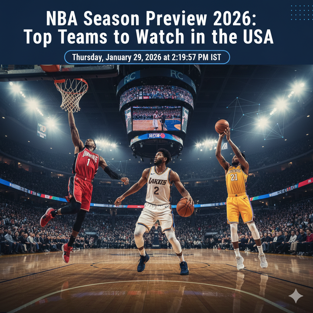 NBA Season Preview 2026: Top Teams to Watch in the USA