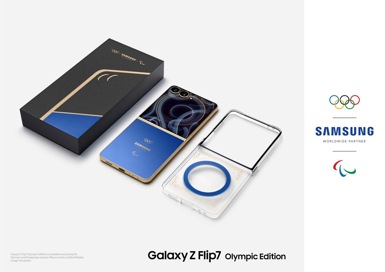 Samsung’s Olympic Edition Galaxy Z Flip7: Tech Meets Milano Cortina 2026