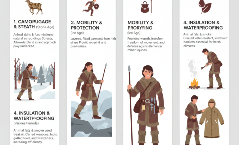 How Ancient Humans Adapted Clothing for Hunting and Survival