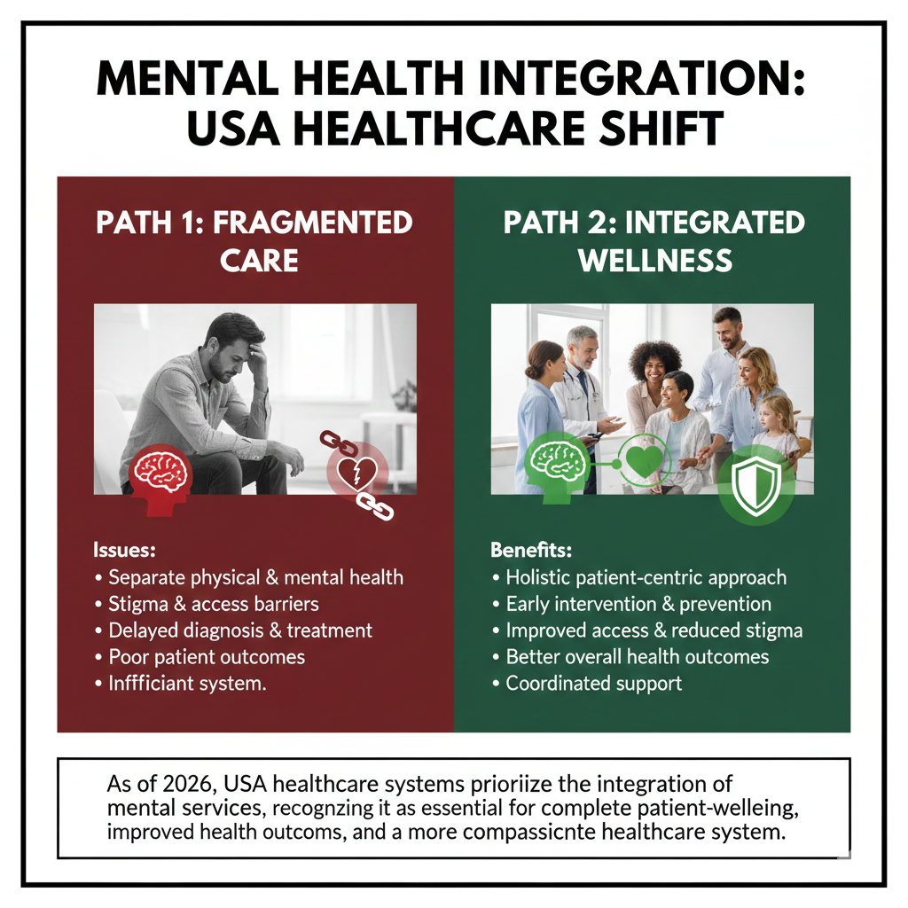 Mental Health Integration in Healthcare Systems in the USA