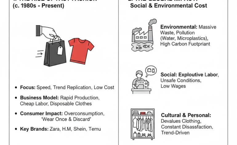 How Fast Fashion Changed Modern Human Clothing