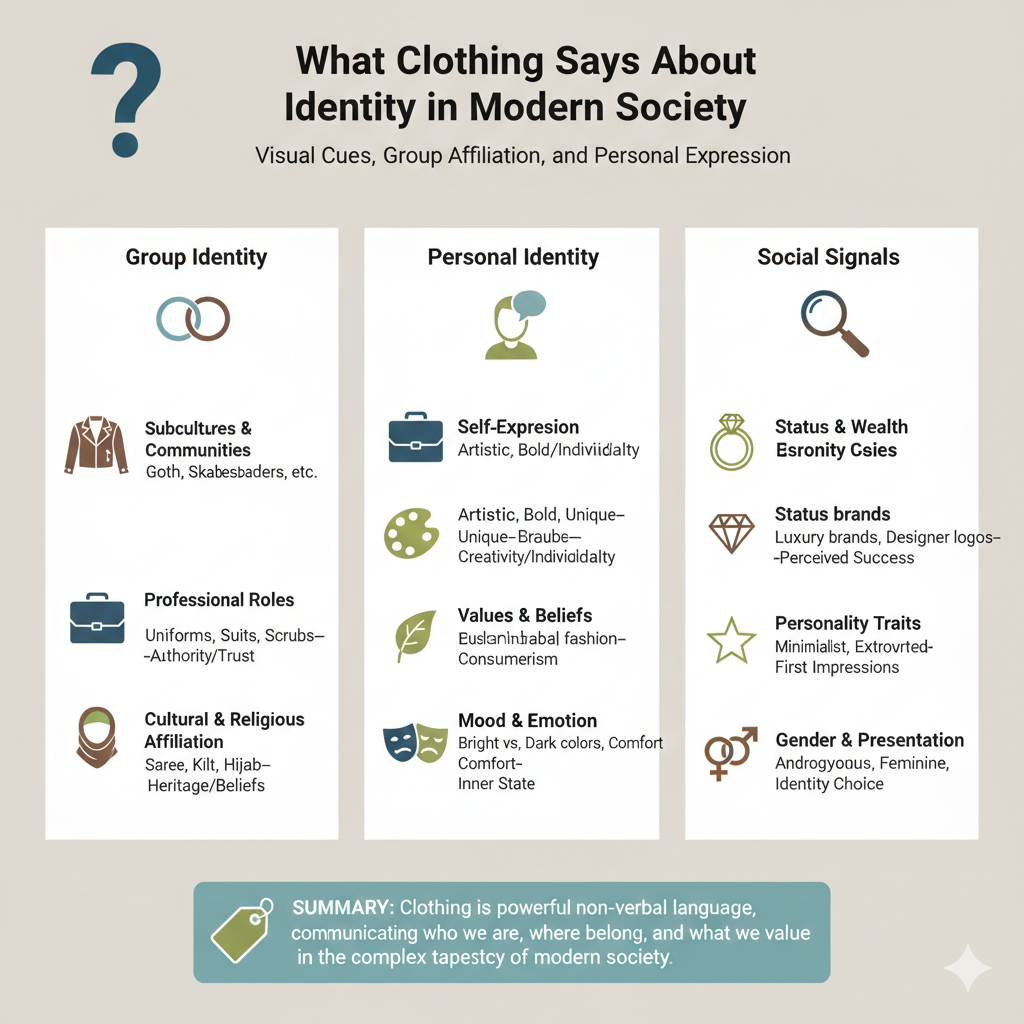 What Clothing Says About Identity in Modern Society