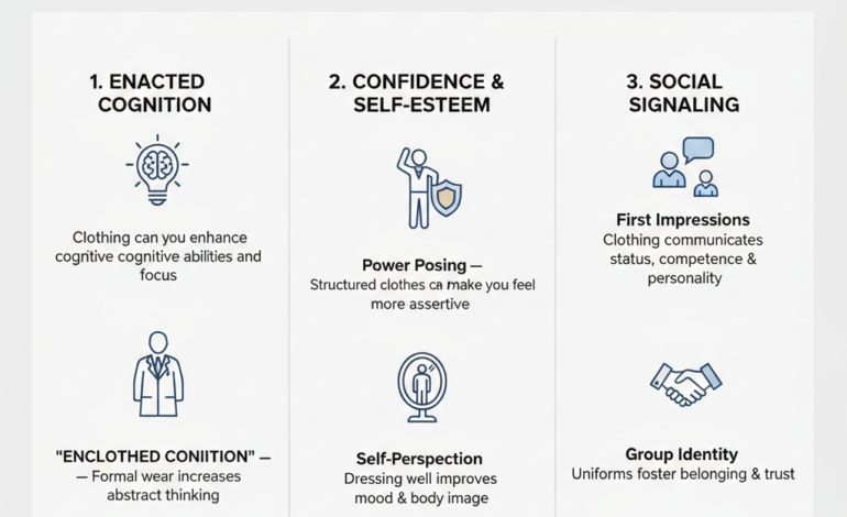 How Clothing Affects Confidence and Human Psychology