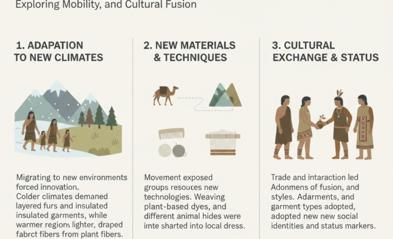 How Migration Influenced Early Clothing Design