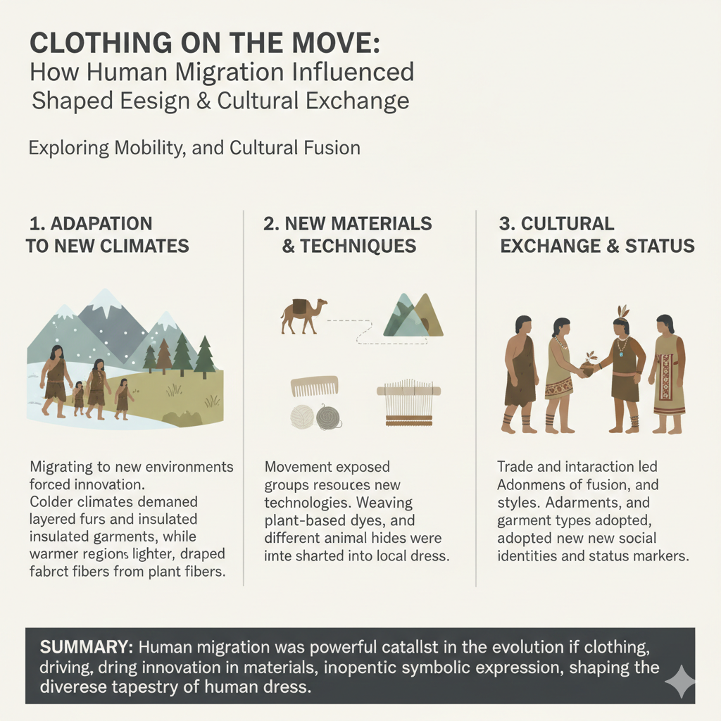 How Migration Influenced Early Clothing Design