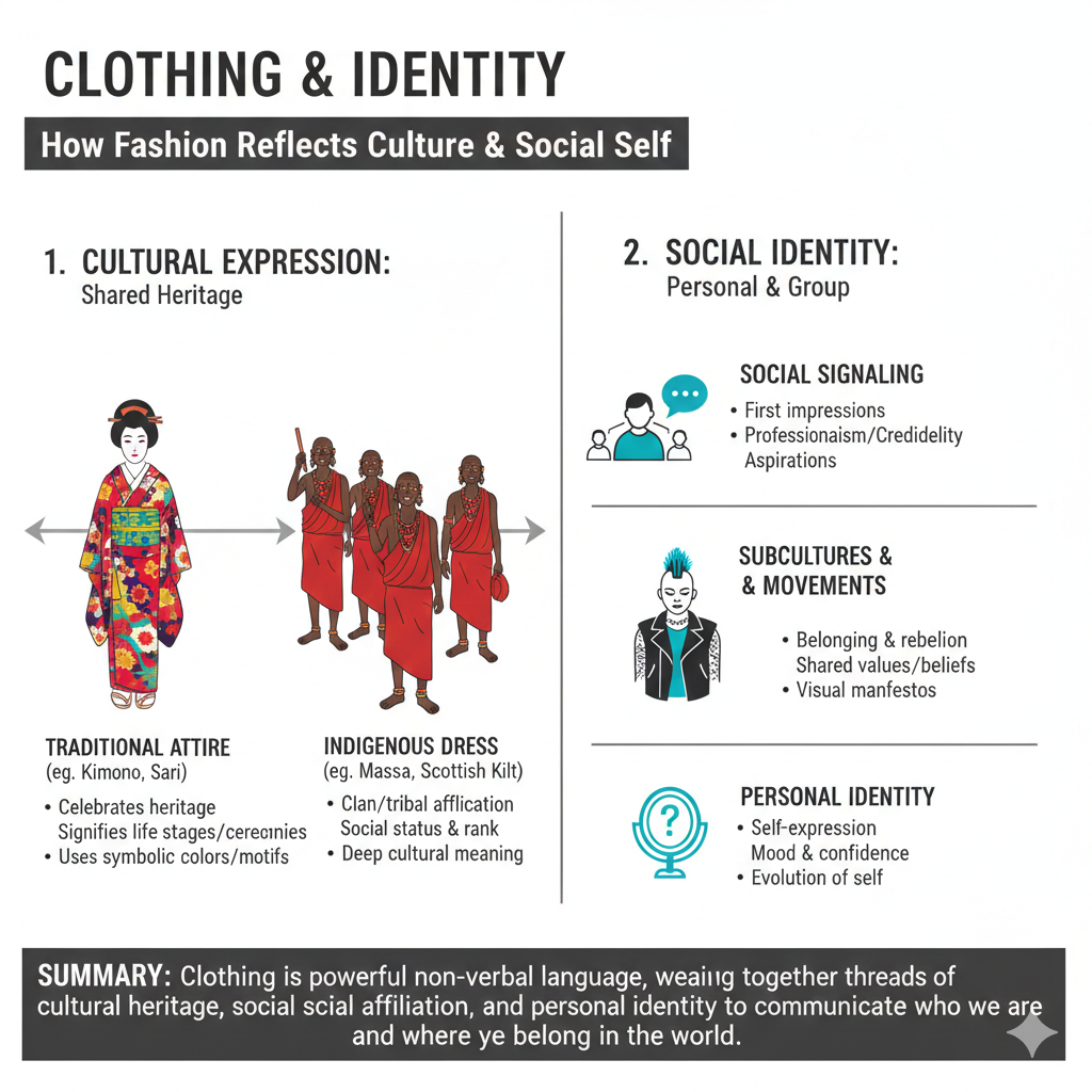 How Clothing Reflects Culture and Social Identity