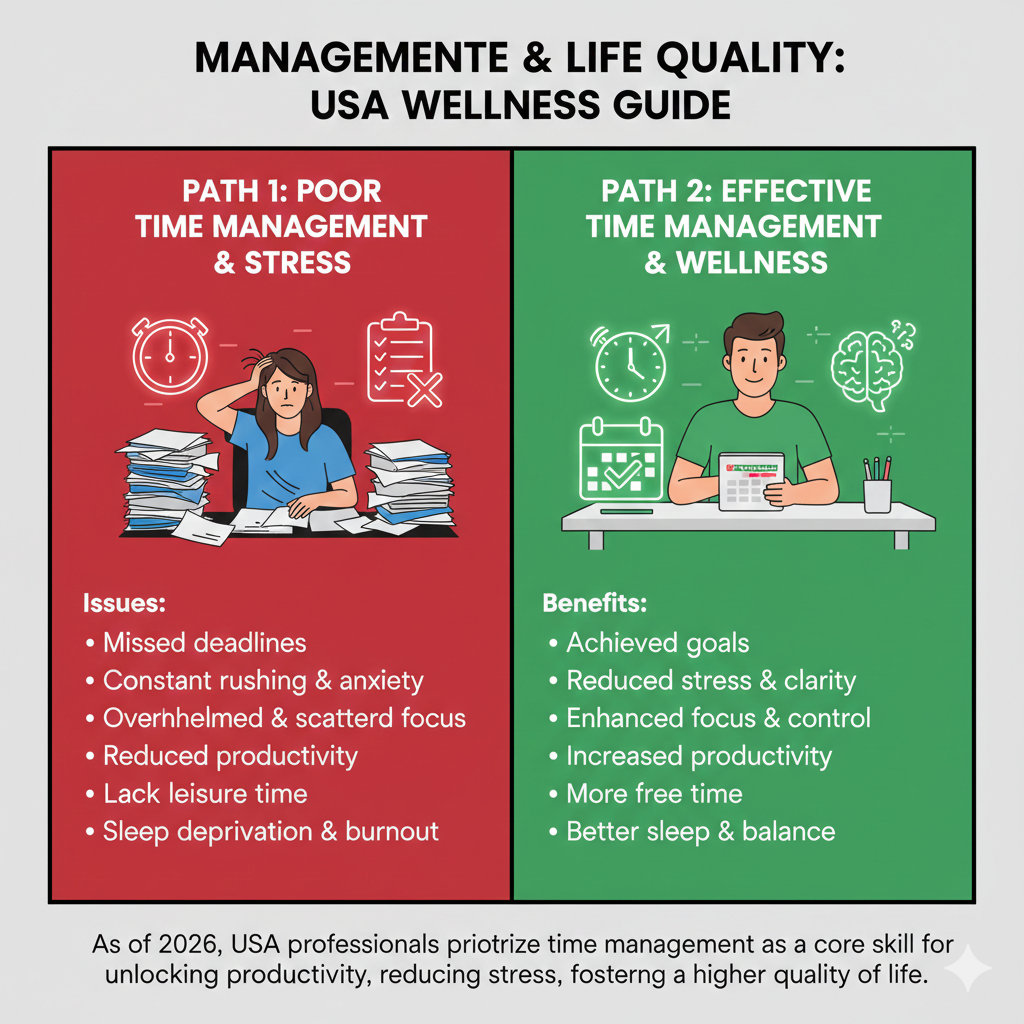 How Time Management Improves Life Quality in the USA
