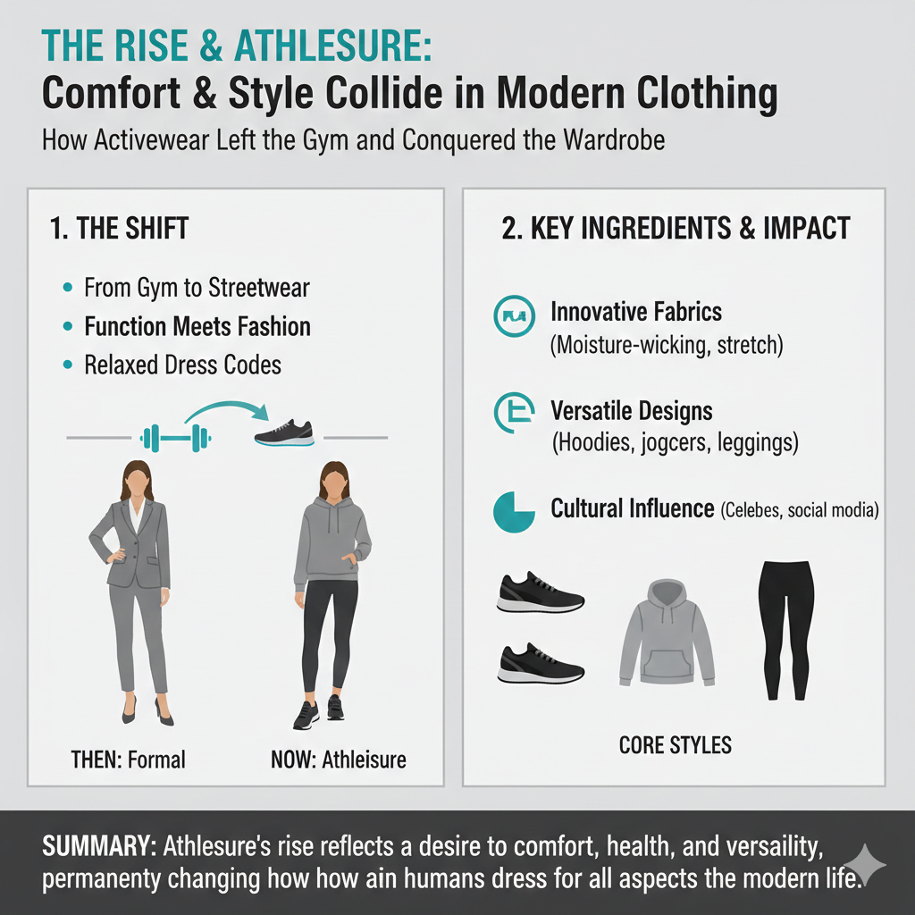 The Rise of Athleisure and Comfort-Driven Clothing