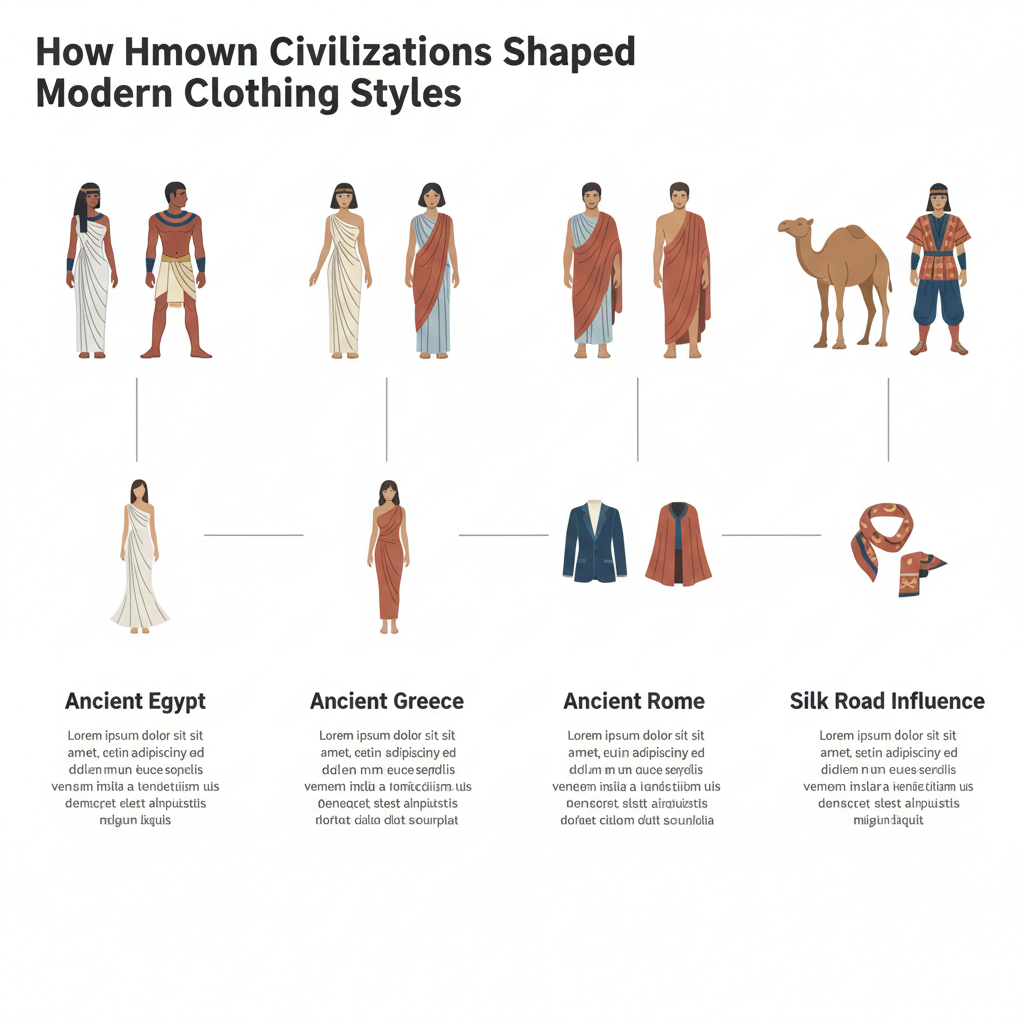 How Ancient Civilizations Shaped Modern Clothing Styles