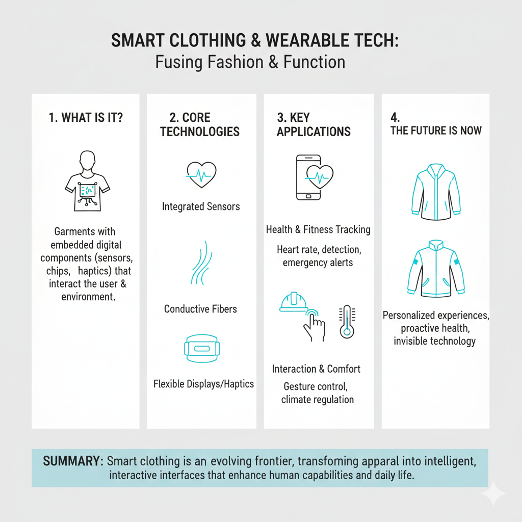 Smart Clothing and Wearable Technology Explained