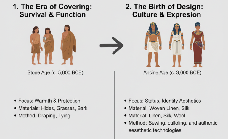 When Did Humans Start Designing Clothes Instead of Just Covering?