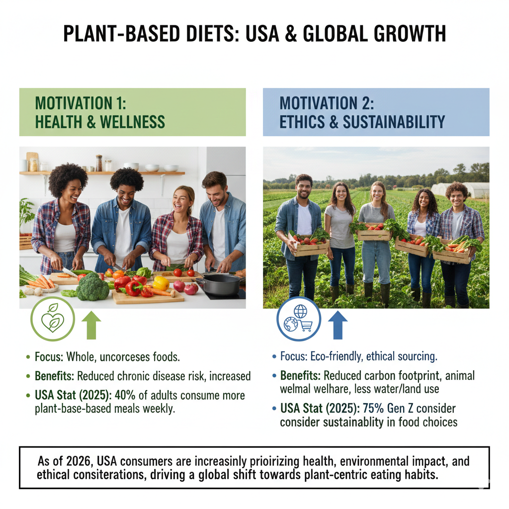 Why Plant-Based Diets Are Growing Worldwide (USA Focus)