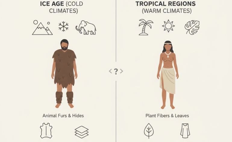 Clothing in Ice Age vs Tropical Regions