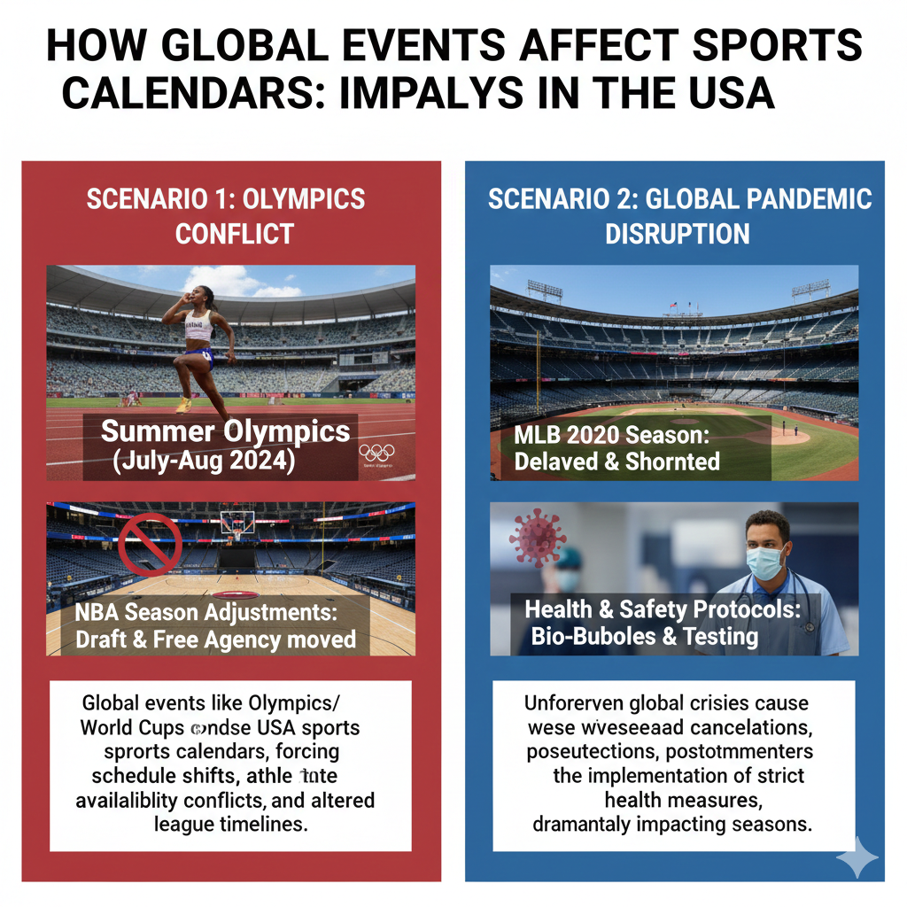 How Global Events Affect Sports Calendars in the USA